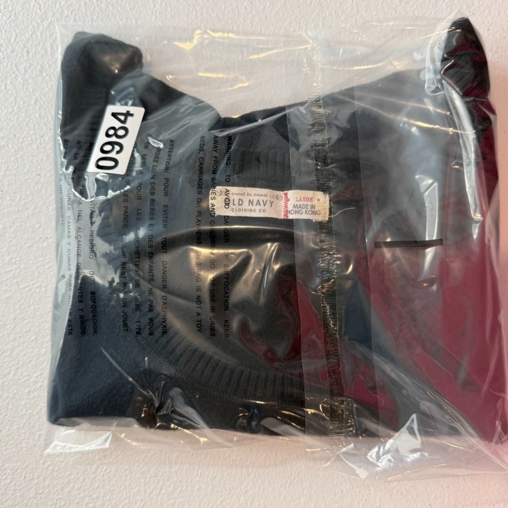 VTG Y2K Old Navy Womens Top‎ Large Black Preppy Empire Waist Milkmaid Grunge - Picture 8 of 8